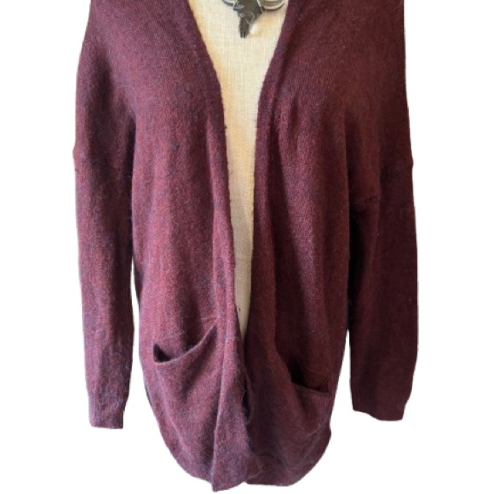 H&M Deep Burgundy Cardigan